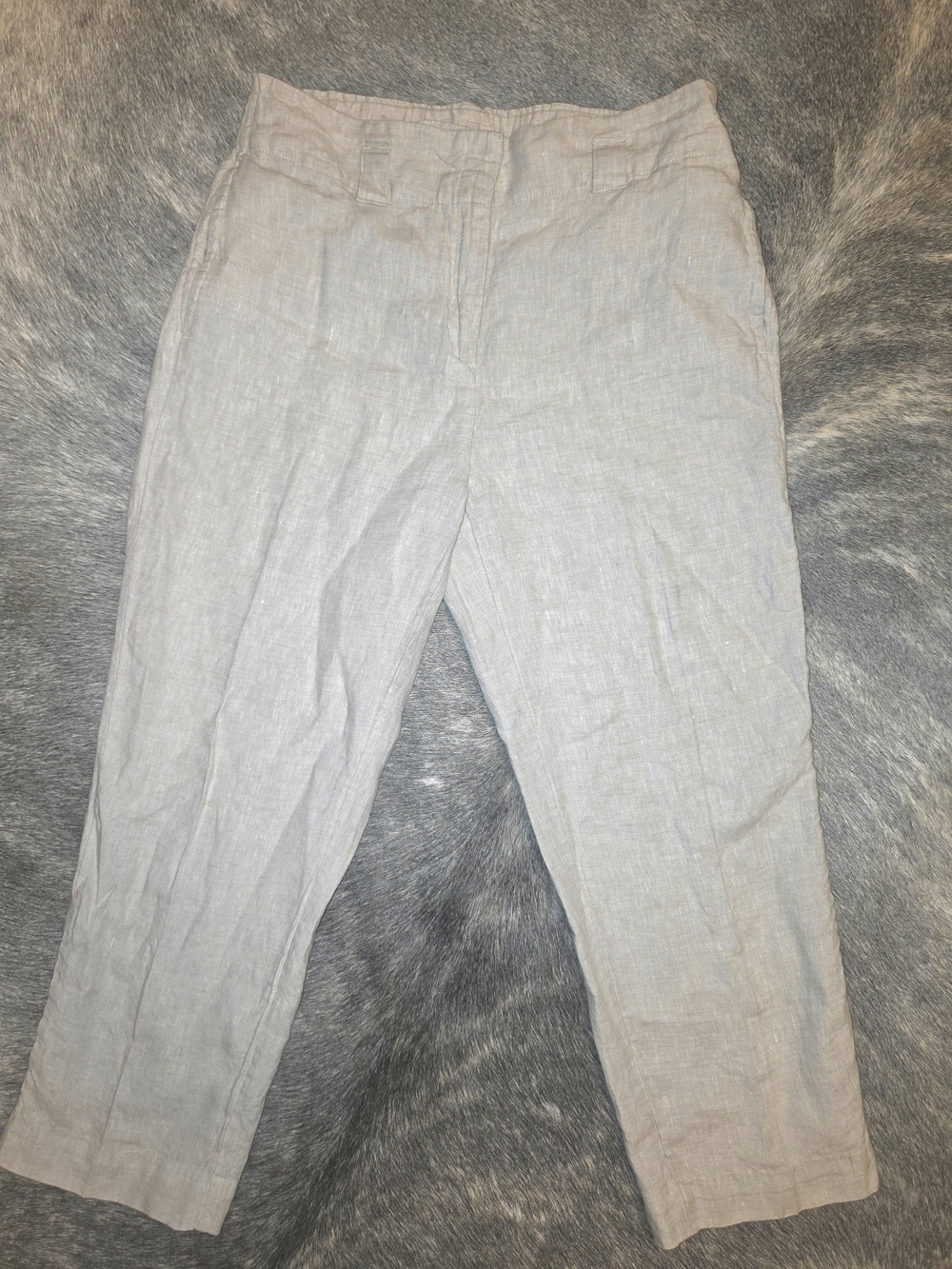 Kahki Chico Linen Pants